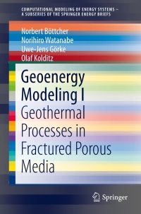 Titelbild: Geoenergy Modeling I 9783319313337