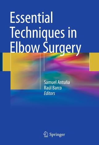 Cover image: Essential Techniques in Elbow Surgery 9783319315737