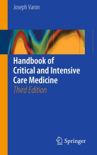 Cover image: Handbook of Critical and Intensive Care Medicine 3rd edition 9783319316031