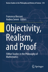 Titelbild: Objectivity, Realism, and Proof 9783319316420