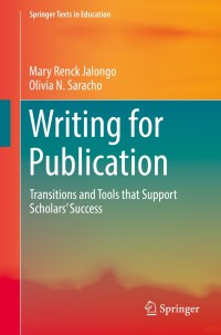 Cover image: Writing for Publication 9783319316482