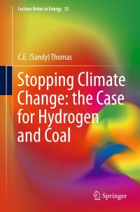 Cover image: Stopping Climate Change: the Case for Hydrogen and Coal 9783319316543