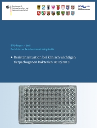 Cover image: Berichte zur Resistenzmonitoringstudie 2012/2013 1st edition 9783319316963