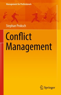 Cover image: Conflict Management 9783319318837