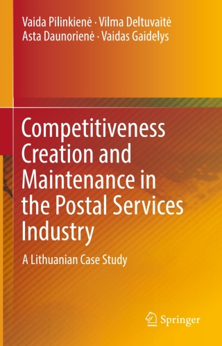 Imagen de portada: Competitiveness Creation and Maintenance in the Postal Services Industry 9783319319056