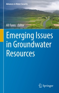 Imagen de portada: Emerging Issues in Groundwater Resources 9783319320069