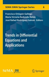 Cover image: Trends in Differential Equations and Applications 9783319320120