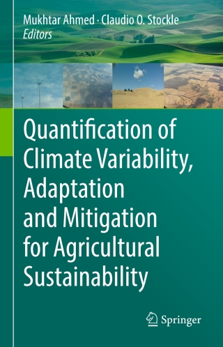 Cover image: Quantification of Climate Variability, Adaptation and Mitigation for Agricultural Sustainability 9783319320571