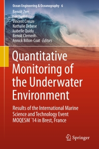 Cover image: Quantitative Monitoring of the Underwater Environment 9783319321059