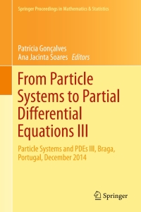 Omslagafbeelding: From Particle Systems to Partial Differential Equations III 9783319321424