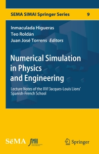 Cover image: Numerical Simulation in Physics and Engineering 9783319321455