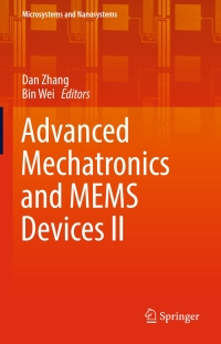 Titelbild: Advanced Mechatronics and MEMS Devices II 9783319321783