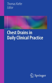 Titelbild: Chest Drains in Daily Clinical Practice 9783319323381