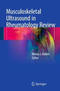 Cover image: Musculoskeletal Ultrasound in Rheumatology Review 9783319323657