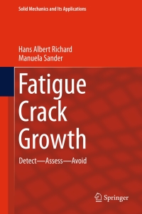 Cover image: Fatigue Crack Growth 9783319325323