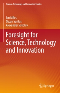 Cover image: Foresight for Science, Technology and Innovation 9783319325729