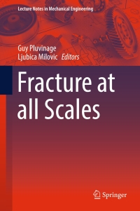 Cover image: Fracture at all Scales 9783319326337