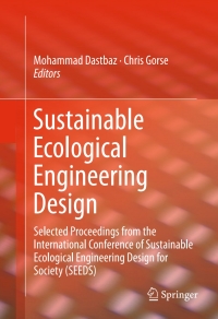 Cover image: Sustainable Ecological Engineering Design 9783319326450