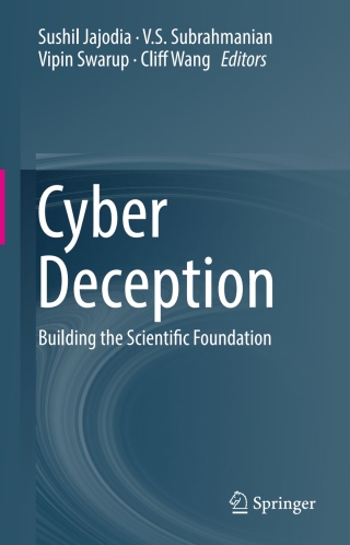 صورة الغلاف: Cyber Deception 9783319326979