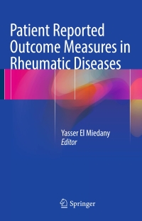 Cover image: Patient Reported Outcome Measures in Rheumatic Diseases 9783319328492