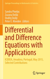 Cover image: Differential and Difference Equations with Applications 9783319328553