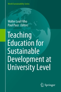 Imagen de portada: Teaching Education for Sustainable Development at University Level 9783319329260