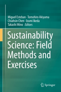 Omslagafbeelding: Sustainability Science: Field Methods and Exercises 9783319329291