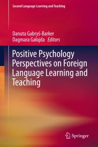 Cover image: Positive Psychology Perspectives on Foreign Language Learning and Teaching 9783319329536