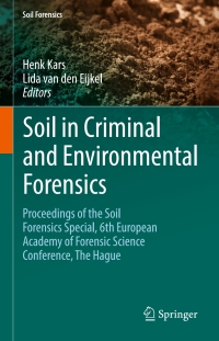 Imagen de portada: Soil in Criminal and Environmental Forensics 9783319331133