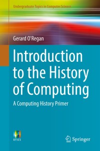 Immagine di copertina: Introduction to the History of Computing 9783319331379