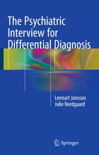 Cover image: The Psychiatric Interview for Differential Diagnosis 9783319332475
