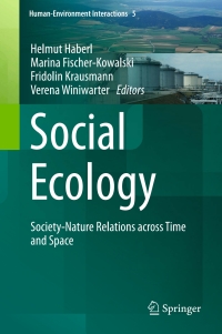 Imagen de portada: Social Ecology 9783319333243