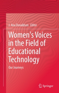 Imagen de portada: Women's Voices in the Field of Educational Technology 9783319334516