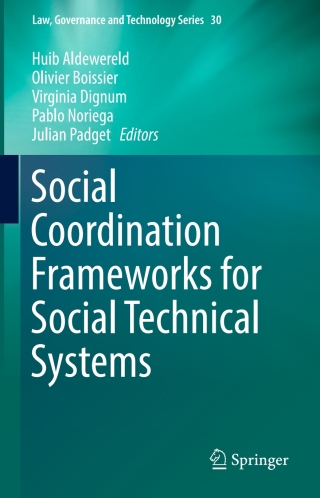 Cover image: Social Coordination Frameworks for Social Technical Systems 9783319335681