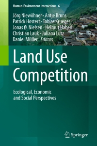 Cover image: Land Use Competition 9783319336268