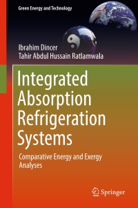 Cover image: Integrated Absorption Refrigeration Systems 9783319336565
