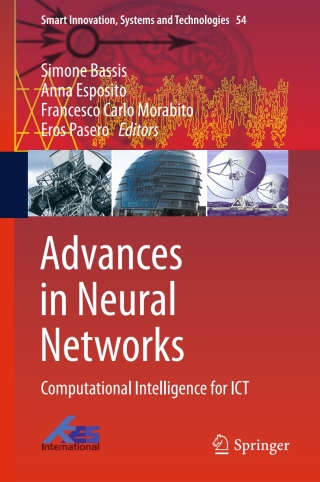 Imagen de portada: Advances in Neural Networks 9783319337463