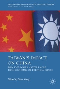 表紙画像: Taiwan's Impact on China 9783319337494