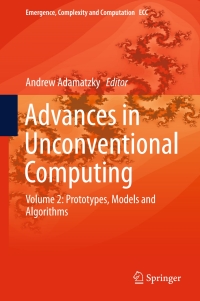 Cover image: Advances in Unconventional Computing 9783319339207