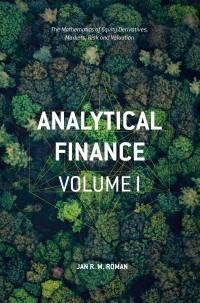 Cover image: Analytical Finance: Volume I 9783319340265