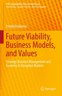 Cover image: Future Viability, Business Models, and Values 9783319340296