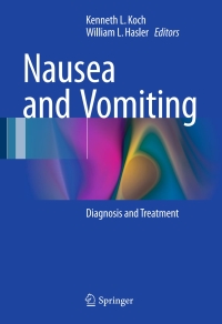 Cover image: Nausea and Vomiting 9783319340746