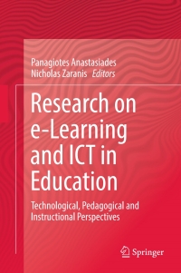 Cover image: Research on e-Learning and ICT in Education 9783319341255