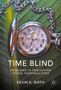 Cover image: Time Blind 9783319341316