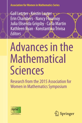 Cover image: Advances in the Mathematical Sciences 9783319341378