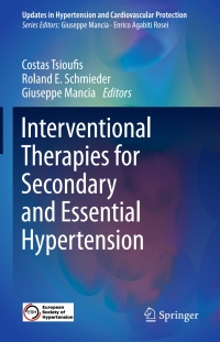Imagen de portada: Interventional Therapies for Secondary and Essential Hypertension 9783319341408