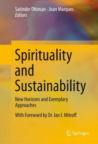 Cover image: Spirituality and Sustainability 9783319342337