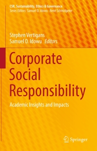 Cover image: Corporate Social Responsibility 9783319350820