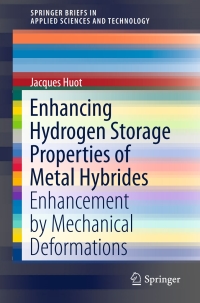 Cover image: Enhancing Hydrogen Storage Properties of Metal Hybrides 9783319351063