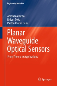 Imagen de portada: Planar Waveguide Optical Sensors 9783319351391